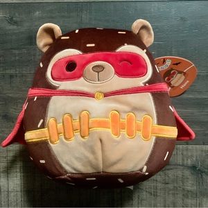 Squishmallows Hans The Hedgehog 8” Halloween Collection Superhero
